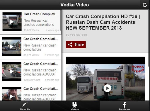 免費下載娛樂APP|Vodka Video Car Crash Channel app開箱文|APP開箱王