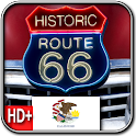 Route 66 ILLINOIS HD+Wallpaper logo