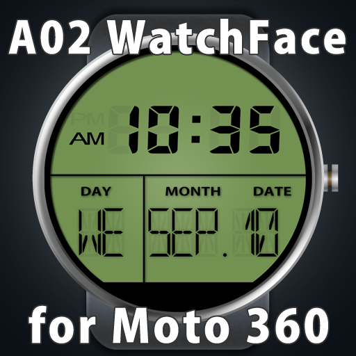 A02 WatchFace for Moto 360 LOGO-APP點子