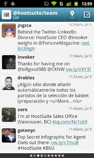 HootSuite (Twitter & Facebook)