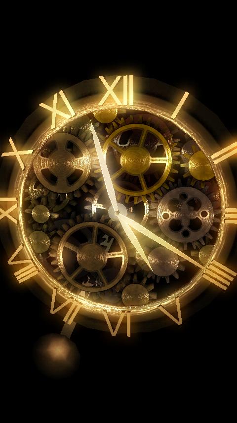 Android application ClockWork Live Wallpaper screenshort