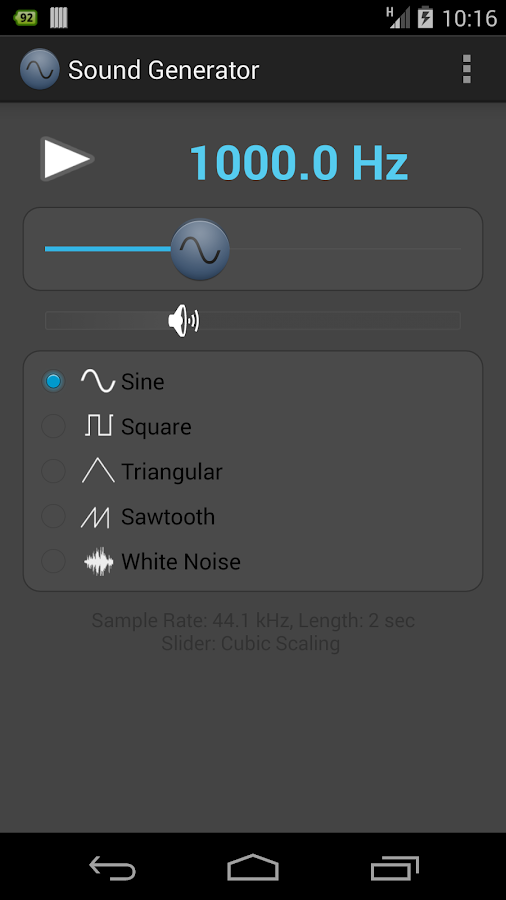 Sound Generator Android Apps on Google Play