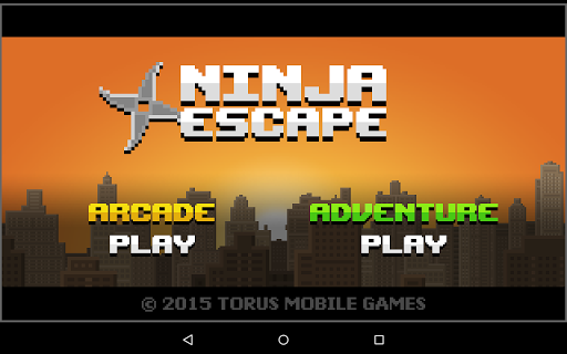 【免費動作App】Ninja Escape-APP點子