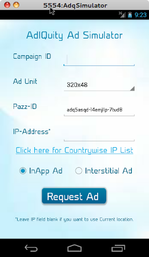 【免費商業App】AdIQuity AD Request Simulator-APP點子