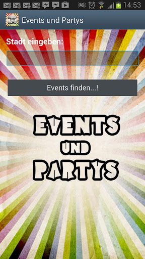 Events und Partys