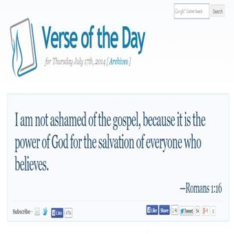 Your Bible Verse Of The Day