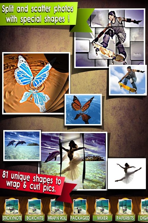 Android application Wrap Camera screenshort