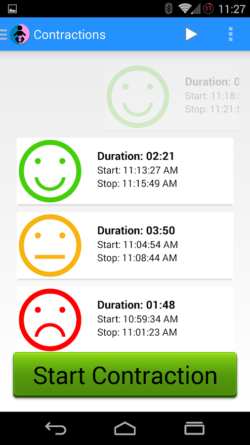 Easy Contraction Timer Android Apps on Google Play