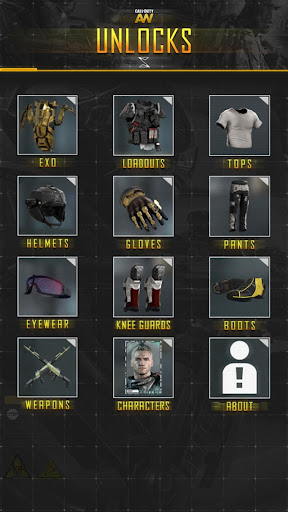 CoD: AW Unlocks - Database