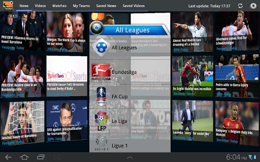 inFootball for Tablet Soccer