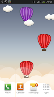 Android Hot Air Balloon LWP