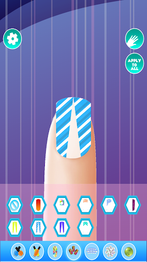 【免費休閒App】Nail Painting Games for Girls-APP點子