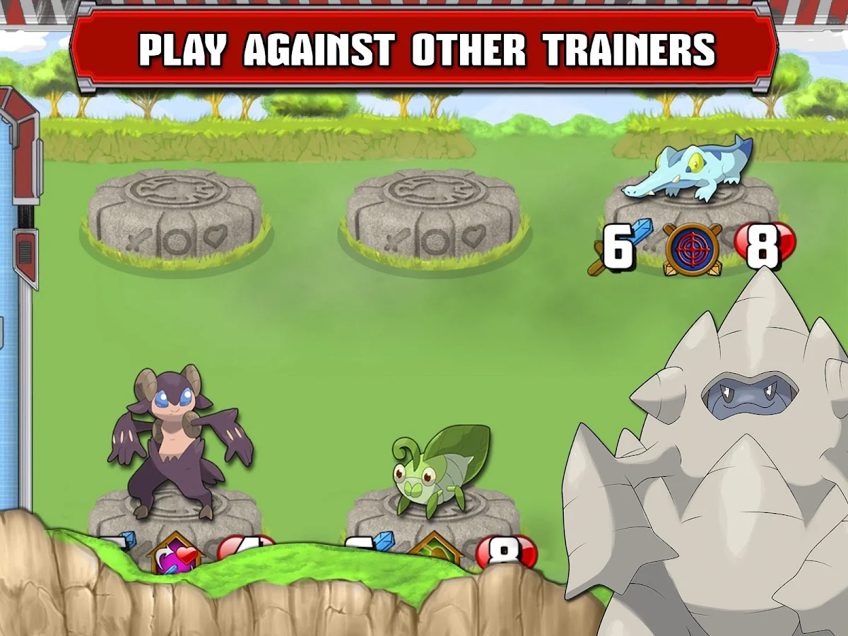 Batalhas do monstro: TCG - Screenshot