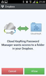 Cloud KeyRing Password Manager poster 7