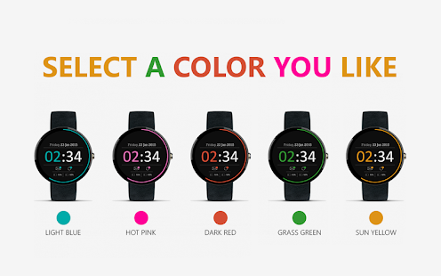 Download Blueish Black Material Watch APK for Android