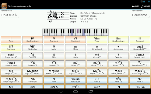 Piano Companion: d'accords - screenshot thumbnail