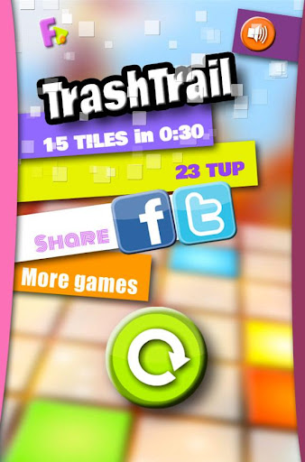 【免費休閒App】Trash Trail - Tapping Tiles-APP點子