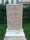 Stèle À La Mémoire Du Génocide Des Arméniens