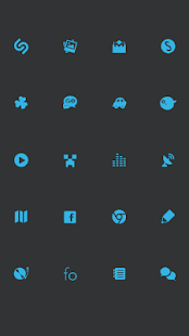 SMPL Blue Theme Go/Nova/Apex - screenshot thumbnail