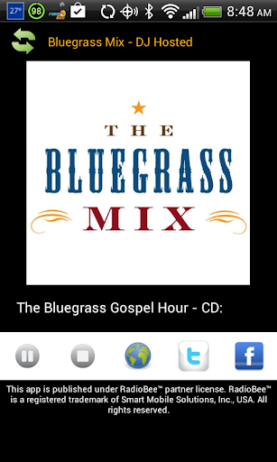 BluegrassMix Player