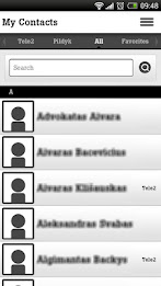 My Contacts by Tele2 LT poster 2