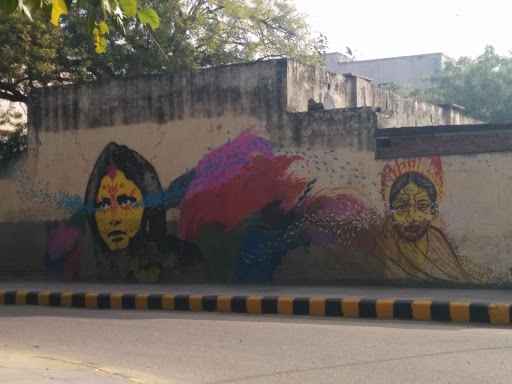Woman Crying Wall Painting