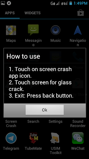 Screen Crash