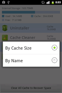 Cache Cleaner - screenshot thumbnail