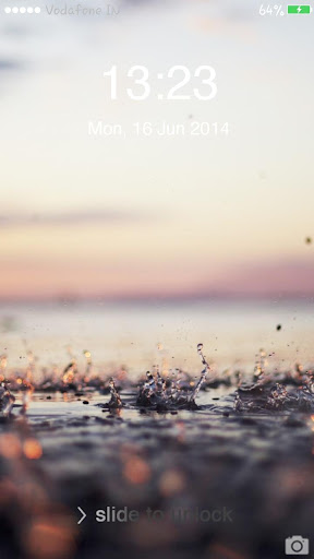 Rainy Lock Screen