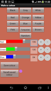 Make a colour! Screenshots 1