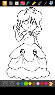 How to download Princesses Coloring Book 1.0 unlimited apk for bluestacks
