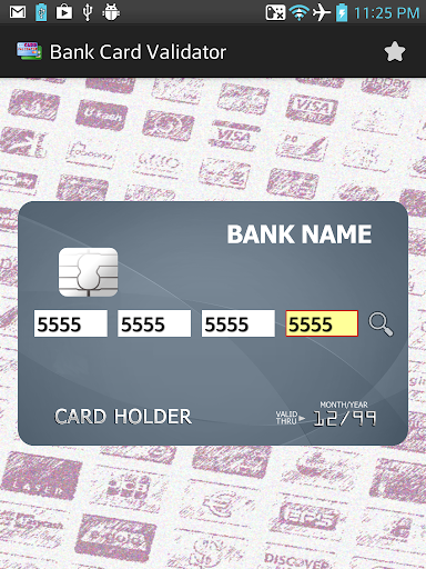 Bank Card Validator