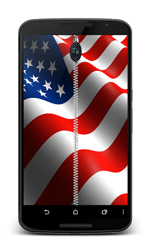 USA Flag - Lock Screen
