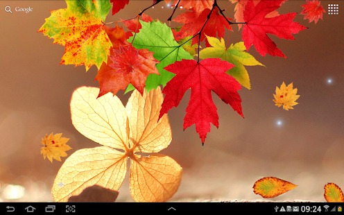 Falling Autumn Leaves LWP PRO - screenshot thumbnail