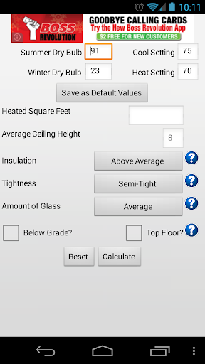 Quick Load Calculation ads