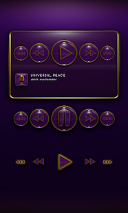 How to download Poweramp Widget Purple Gold 2.08-build-208 apk for pc