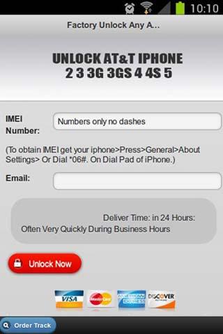 iPhone Unlock Code -Permanent - screenshot