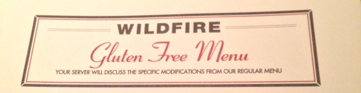 Gluten-Free at Wildfire