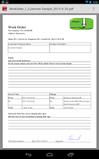 Sign your work document Screenshots 3