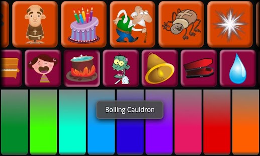 Kids Halloween Piano Pro Screenshots 1