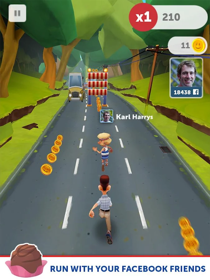 Run Forrest Run - screenshot