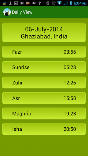 【免費社交App】Islamic Prayer Timings-APP點子