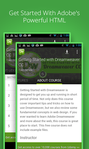 Learn Dreamweaver CC by Udemy