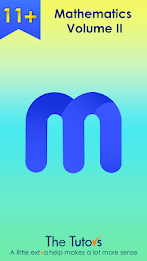 11+ Maths Two by The Tutors LE poster 1