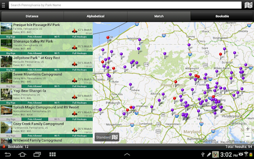 BYS™ - RV Camping Reservation Screenshots 1