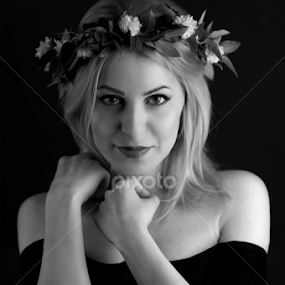 B&W Spring by Stirbu Eduard Aurel - Black & White Portraits & People