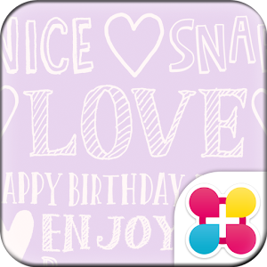 Cute Theme-L♡VE-.apk 1.1