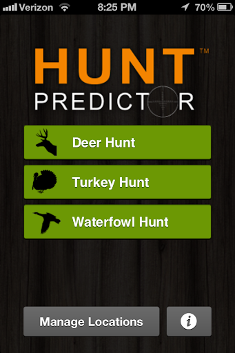 Hunt Predictor Hunting Times