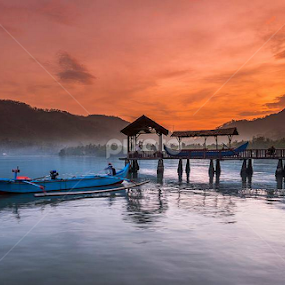 Kiloan, Lampung, Indonesia by Richard Liong - Transportation Boats