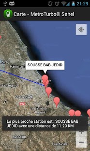 Lastest Metro Sahel (Tunisia) APK